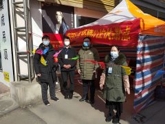 界首市东城街道顺河社区：筑牢社区疫情防控安全网