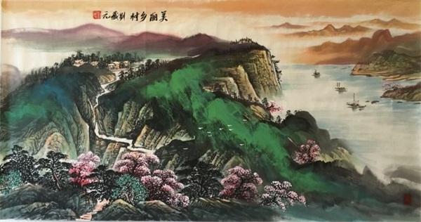 她的画进入另外一个境界