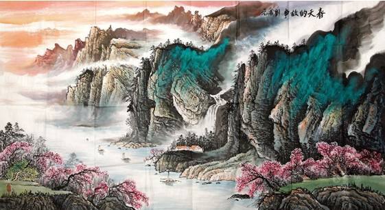 她的画进入另外一个境界