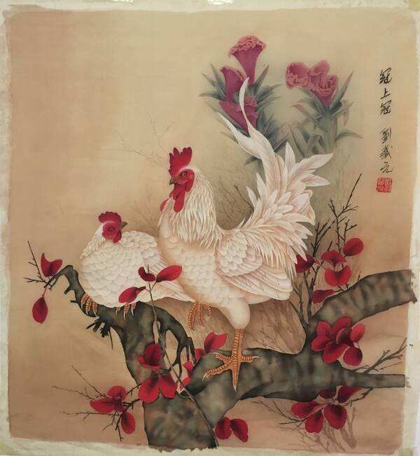 她的画进入另外一个境界